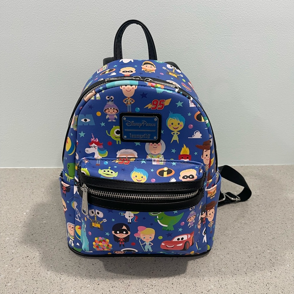 Disney Parks Loungefly Blue Character Backpack